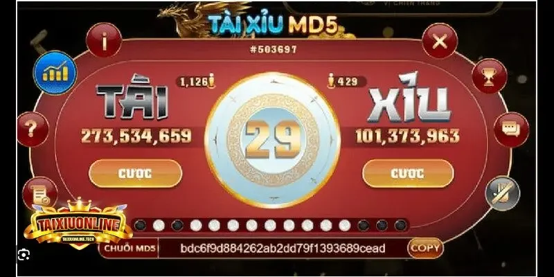 Tài Xỉu MD5 Tài Xỉu MD5